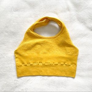ALPHALETE OG Revival Sports Bra YELLOW